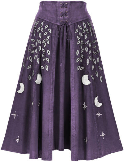 Celestia Maxi Overskirt Limited Edition Midnight Lavender