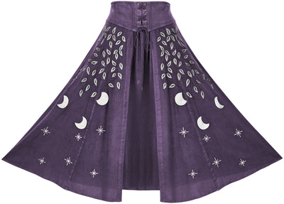 Celestia Maxi Overskirt Limited Edition Midnight Lavender