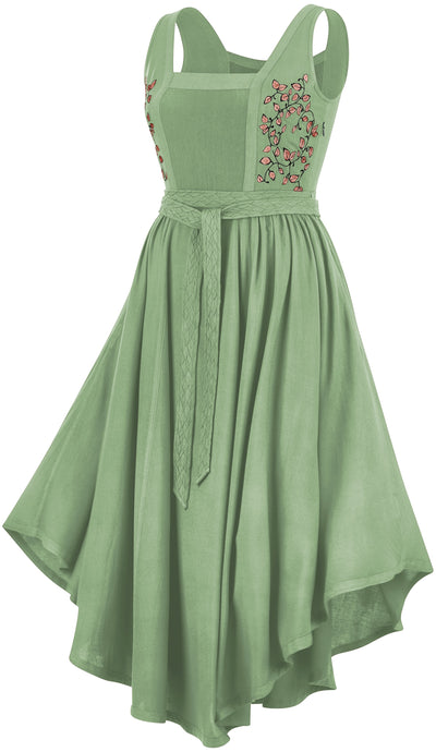 Belle Maxi Overdress Limited Edition Spring Basil