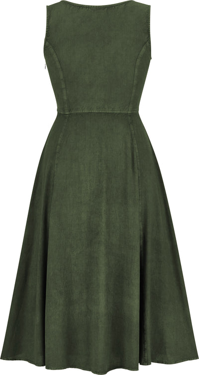 Rosetta Overdress Limited Edition Moss Green