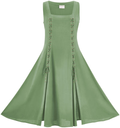 Amelia Maxi Overdress Limited Edition Spring Basil