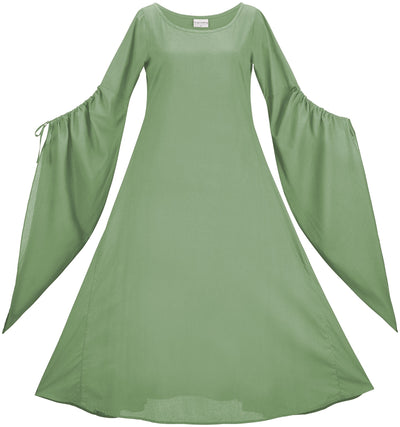 Huntress Maxi Chemise Limited Edition Spring Basil